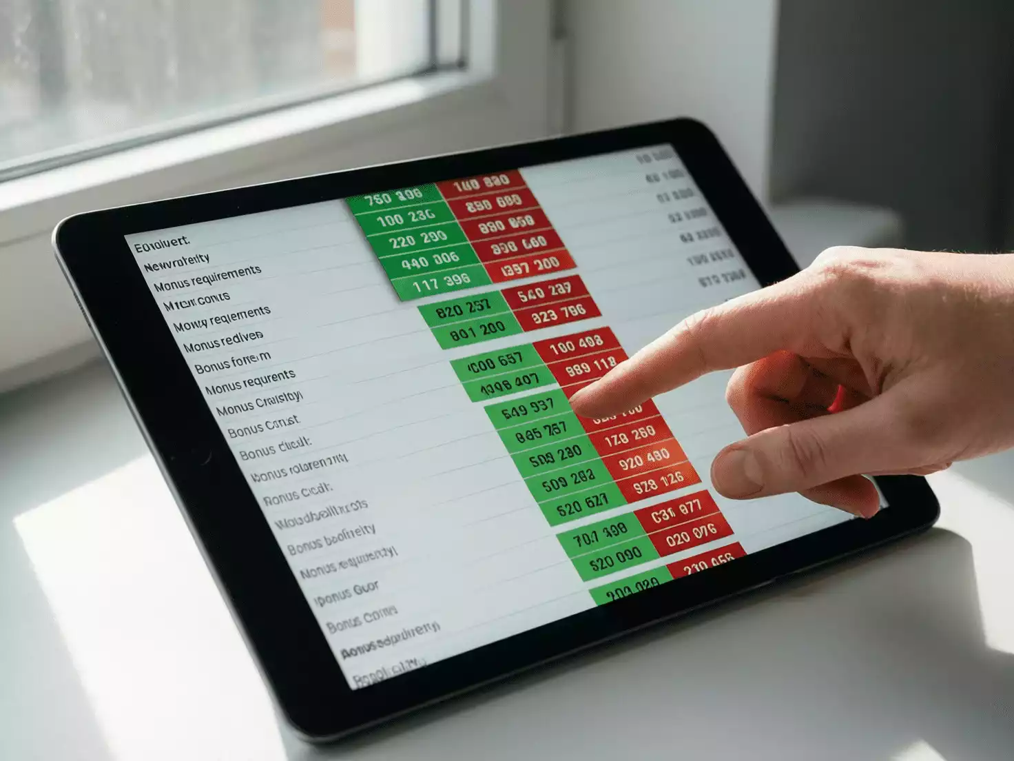 Pantalla mostrando mercados de apuestas con diferentes rangos de cuotas
