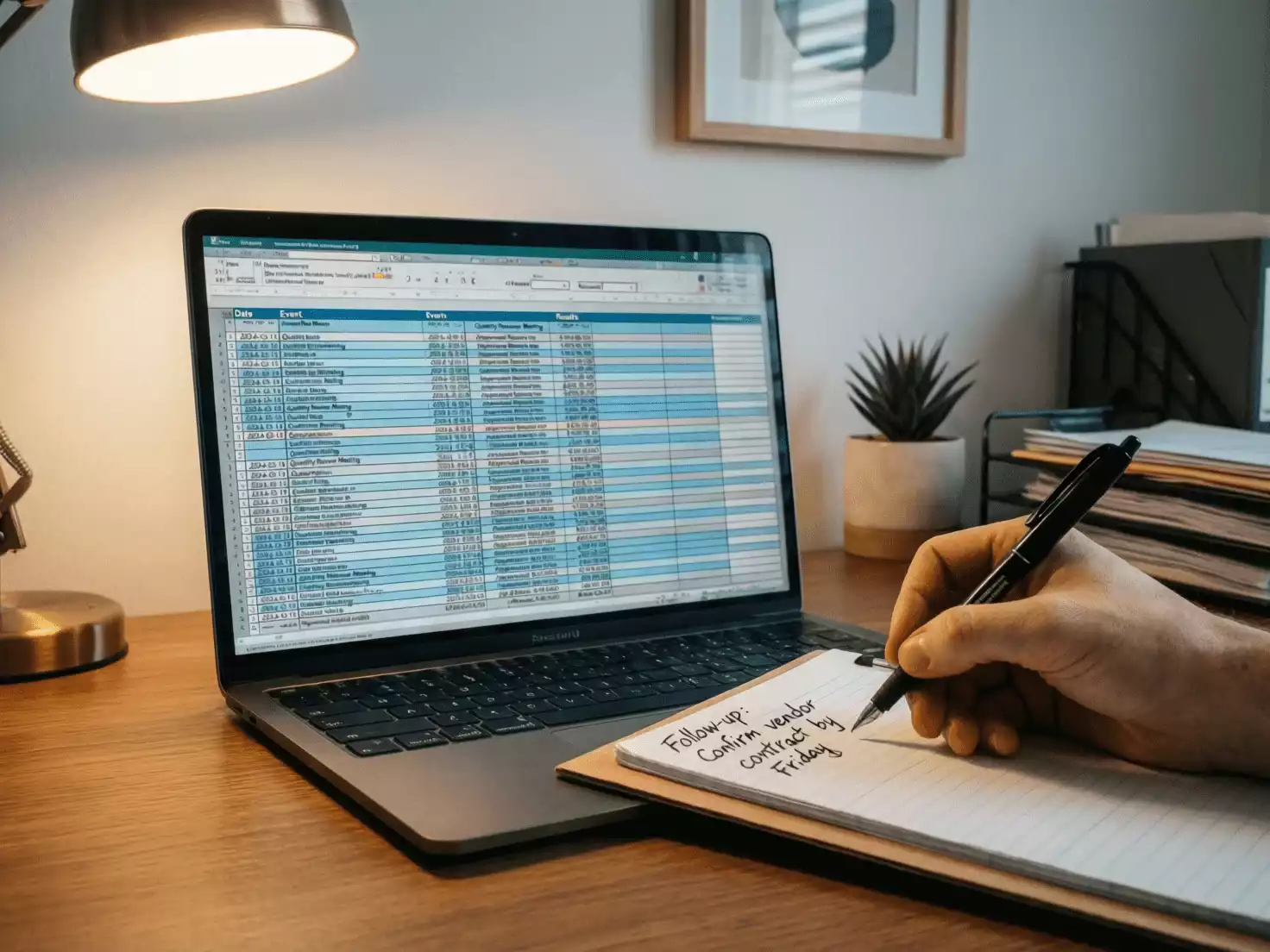 Hoja de cálculo con registro detallado de apuestas y resultados