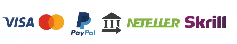 Iconos de métodos de pago aceptados para bonos